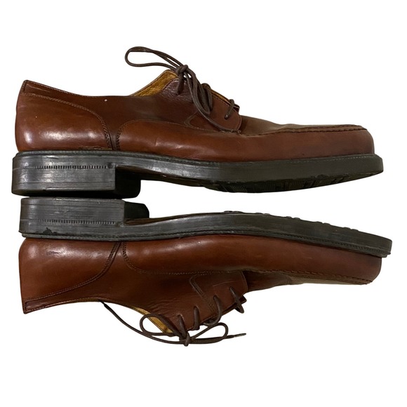 Bacco‎ Bucci Mens Leather Derby Shoes Size 12 Made in Italy Old Money Professor main image 13